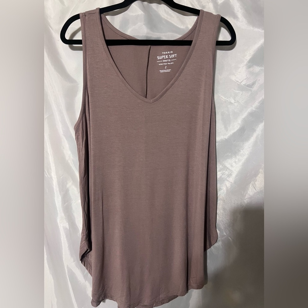 Torrid Super Soft Sleeveless Top Size 2
